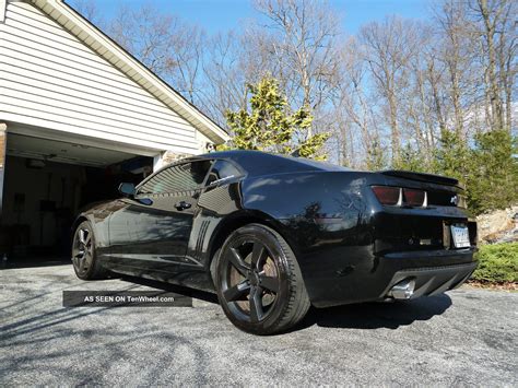 2011 Chevrolet Chevy Camaro Sport Ss All Black Muscle Car