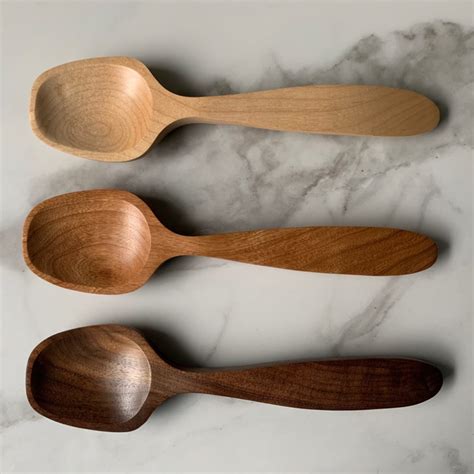Carved Wooden Spoons - Maine Made
