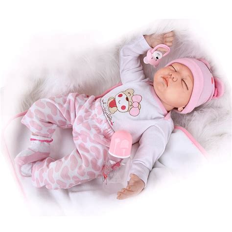 Ziyiui Lifelike Dolls Reborn 22 Inch 55 Cm Simulation Realistic Baby