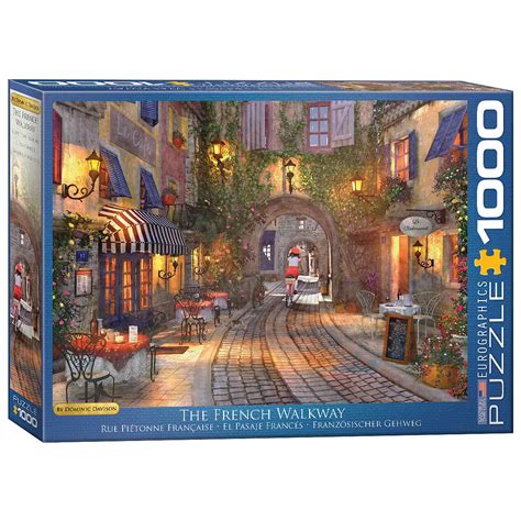 Eurographics Puzzle Dominic Davison The French Walkway 1000 Pcs