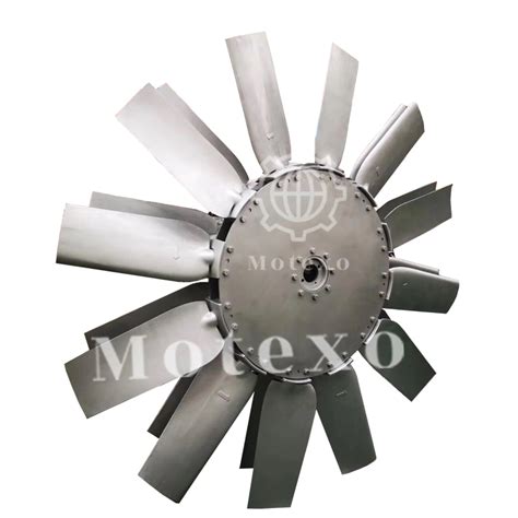 Adjustable Pitch Cast Aluminum Fan Propellers China Axial Fans Blade