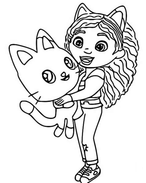 43 Gabbys Dollhouse Dj Catnip Coloring Pages Mariettabeinn