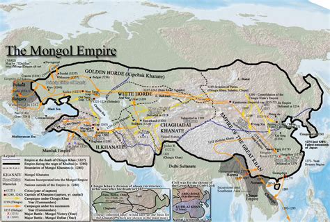 The Mongol Empire Map Collection
