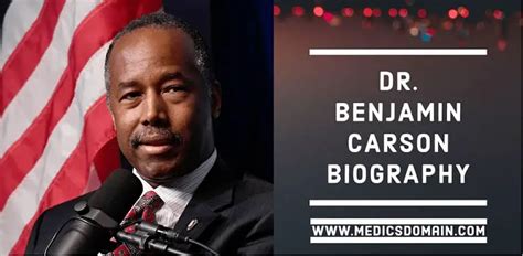 Dr Benjamin Carson Bio Education Life And Networth Medicsdomain