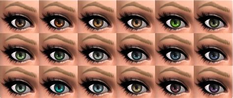 Delicate Eyes Default Sims 4
