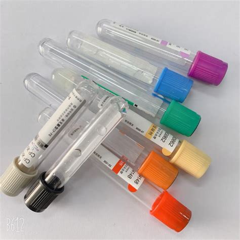 PRP Vacutainer Blood Collection Tubes Gel Plasma BD Vacutainer Tubes