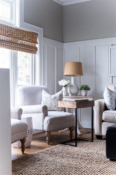 34 whites with agreeable gray. Neutral and Gray Living Room Makeover - It All Started ...