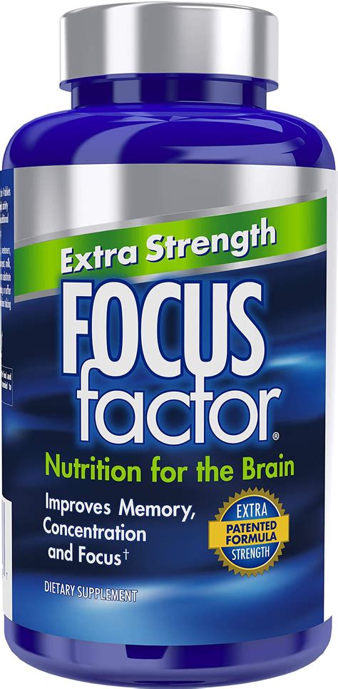 Focus Factor Extra Strength Memory Concentration And Focus Dmae