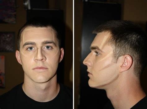 straight makeup for males male makeup corrective makeup theatre makeup