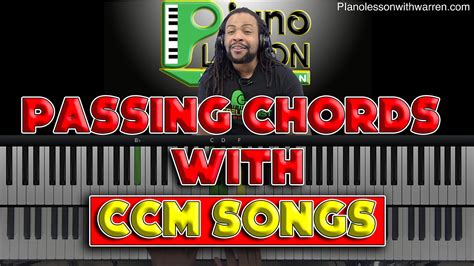 How To Use Passing Chords Piano Lesson With Warren