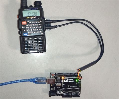 Programming Cable For Baofeng Uv 5r Radio With Arduino 3 Steps