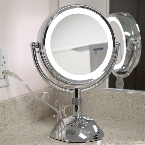 So, you should not light up vanity mirrors with the following lights: 20 Inspirations Vanity Mirrors With Built in Lights ...