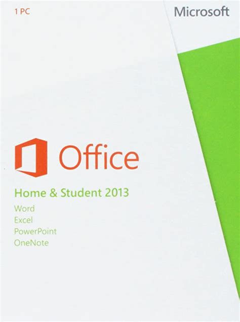 Microsoft Office Home And Student 2013 1pc1user Uk Software