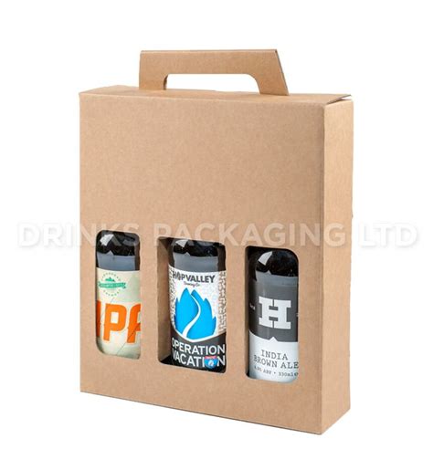 Beers or a simple 2 bottle or 3 bottle box for 22 oz. 3 Bottle - Gift Box - 330ml