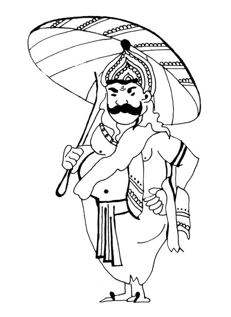 Onam festival background vectors (212). Onam Festival Images Drawing Sketch Coloring Page