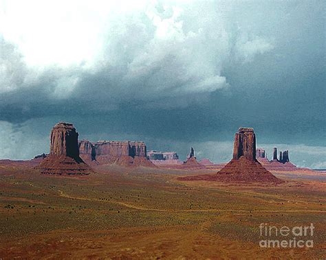 Monument Valley Storm Approaching Photograph By Merton Allen Pixels