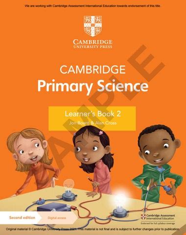 Primary Science Learners Book By Cambridge University Press