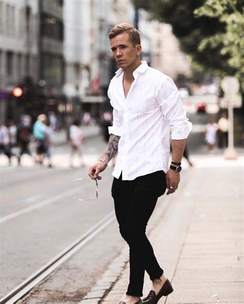 40 White Shirt Outfit Ideas For Men Styling Tips White Shirt Men