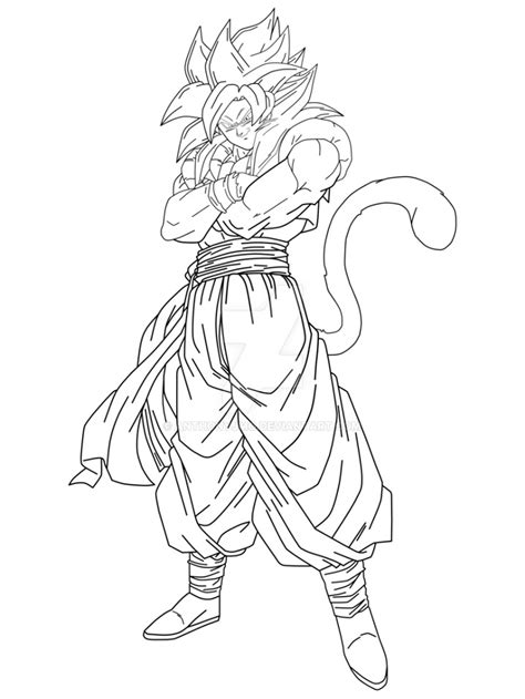 ssj4 gogeta coloring pages coloring home ssj4 goku drawings chibi hd porn sex picture