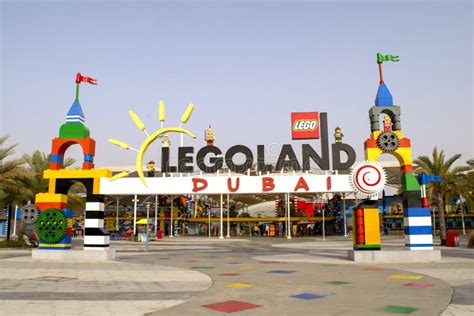 Entrance Of Legoland At Dubai Parks And Resorts Legoland Water Park