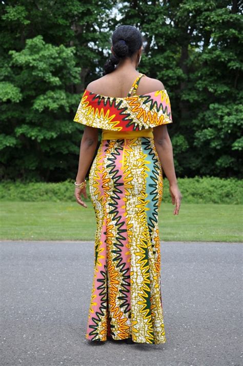 Nevaeh African Ankara Multi Occasion Dress African Clothing Store