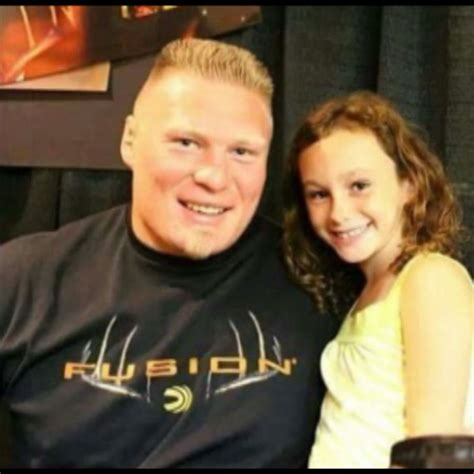 Brock With His Beautiful Daughter Wwe Couples Brock Lesnar Pro