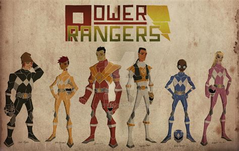 Power Rangers Animated By Sfriis On Deviantart