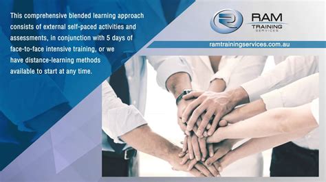 Comprehensive Blended Learning Approach Ram Training Services Youtube