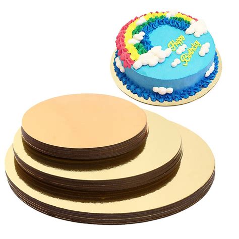 Cake Board Round Cake Boards Cardboard For Cake Silver And Etsy