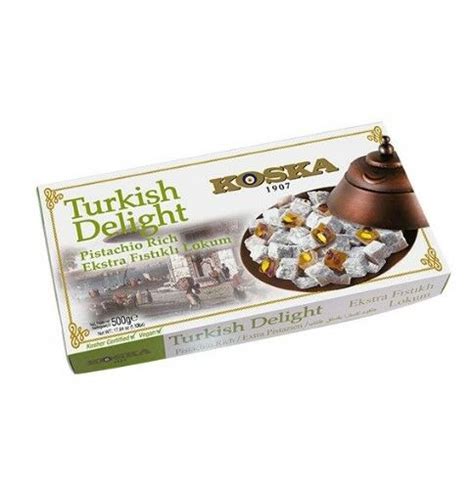 Koska Extra Pistachio Turkish Delight Turkish Ali Bazaar