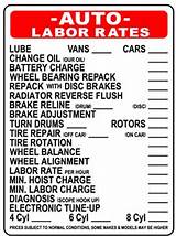 Average Auto Repair Shop Labor Rates Photos