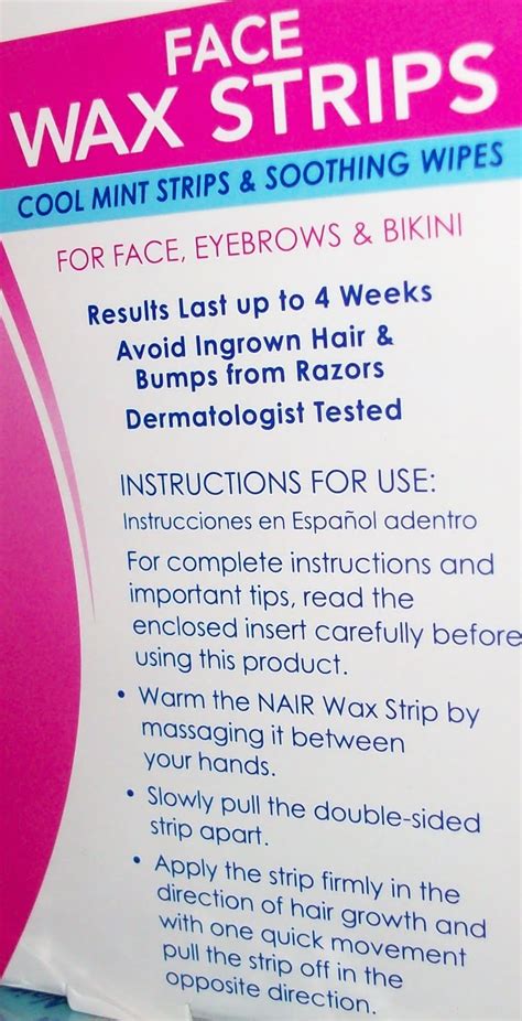 This is the part of the hair that is seen on the skin. Thoughts From The Mrs.: Review: Nair Hair Remover Face and ...