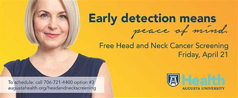 Free Oral Head And Neck Cancer Screenings Jagwire
