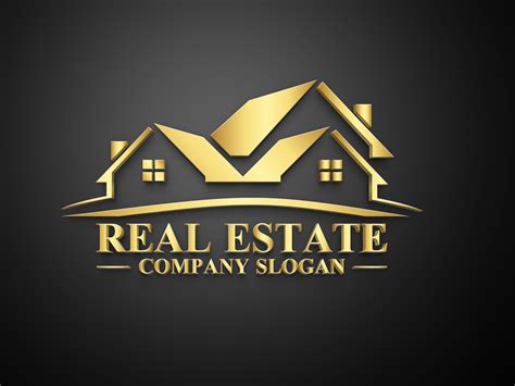 Real Estate Property Mortgage Home Realtor Building Logo By