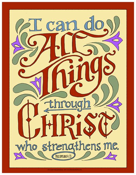In this collection, you will receive 2 pages in one pdf file. "I Can Do All Things" Coloring Page | The Flanders Family ...