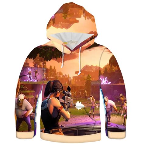 Fortnite 3d Battle Royale Hoodies Teens And Adults Gamers Wear