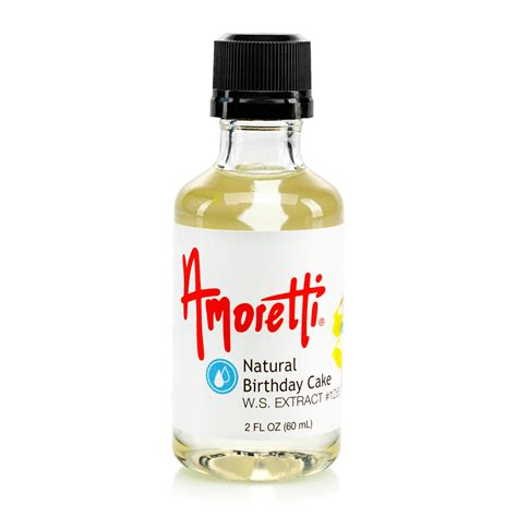 Natural Birthday Cake Extract Water Soluble Amoretti