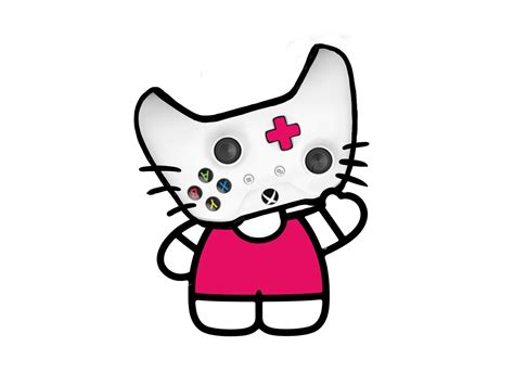 Hello Kitty Xbox By Andriy Nemchenko On Dribbble