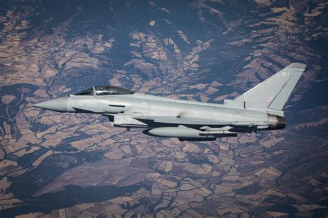 Raf Typhoons Conduct Bilateral Training With Turkish Air Force Royal
