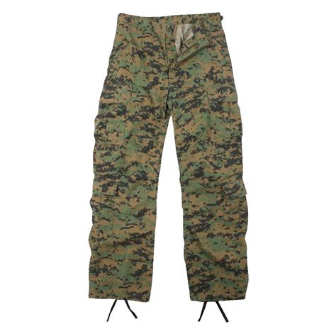 Rothco 2367 Woodland Digital Camo Vintage Camo Paratrooper Fatigue