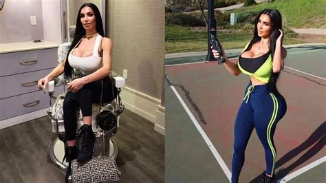 Christina Ashten Gourkani Before Surgery Kim Kardashian Look Alike