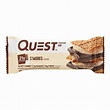 Quest Bar - S'Mores - 2.12 oz - case of 12, Case of 12 - 2.12 OZ each ...