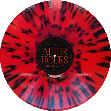 The Weeknd After Hours Album Collector 002 Vinyl