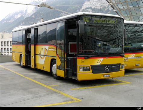 Postauto Mercedes Integro Gr In Chur Am Bus Bild De