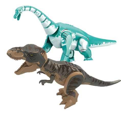 2019 New Jurassic World T Rex Dino Mech Battle 2 Dinosaur Figures Dino