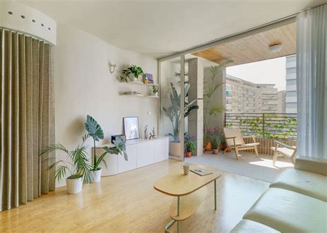 Refurbished 40m2 Apartment By Artistic Curves Interior Design Ideas