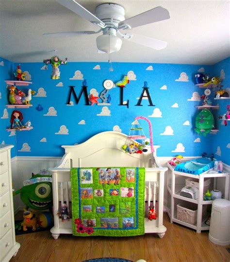 Pixar Themed Nursery Disney Baby Rooms Boy Nursery Themes Baby Boy
