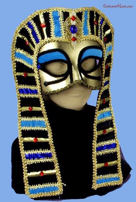 Cleopatra Maskcleopatra Mask Egyptian Halloween Costume Egyptian