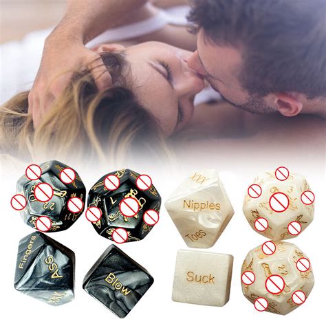 4pcs Sex Dice Set Erotic Love Sexy Funny Flirting Toy Couples Adult Game Dices Ebay