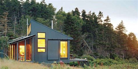 Impressive Tiny Houses This Square Foot Maine Cottage Has Solar